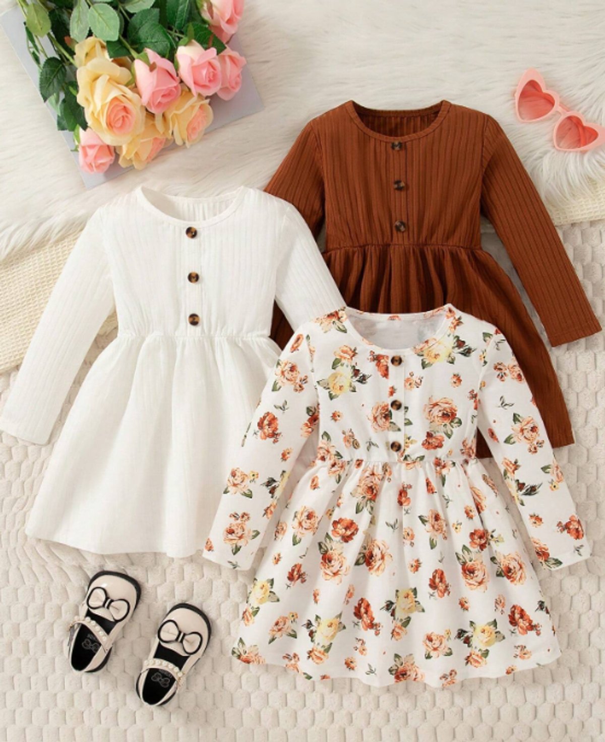 Set de 3 vestidos