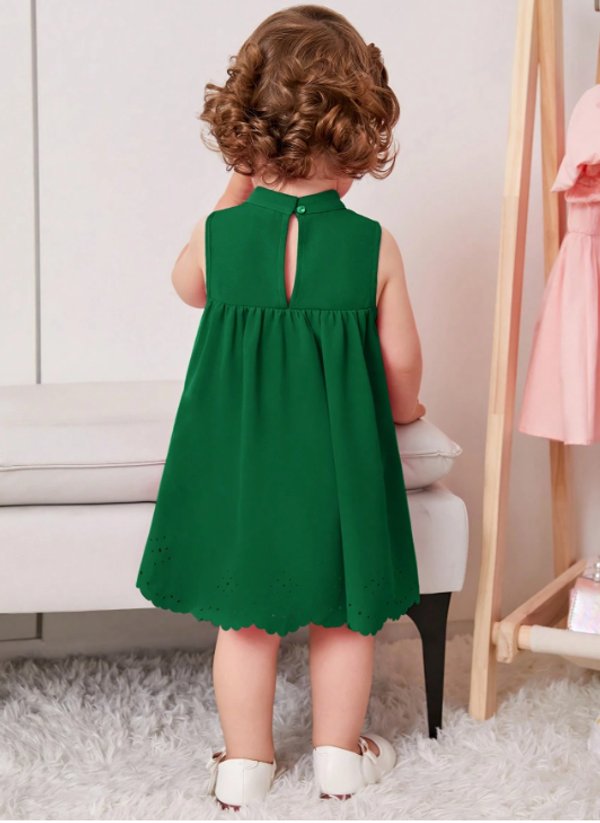 Vestidito verde esmeralda 