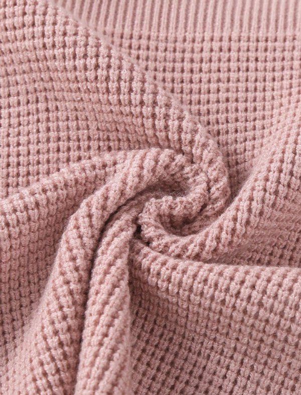 Vestidito tejido rosa 