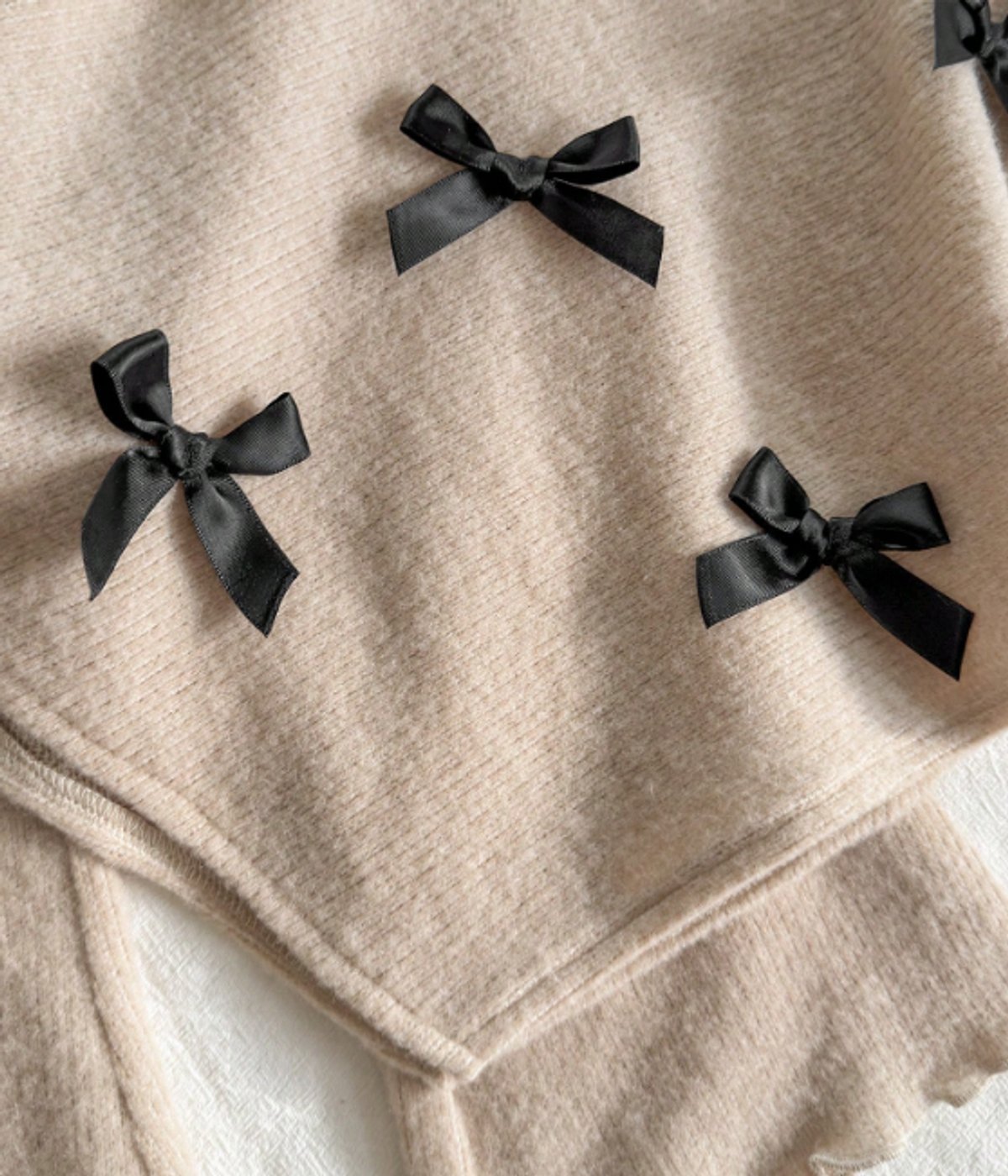 Conjunto tejido beige  - 4