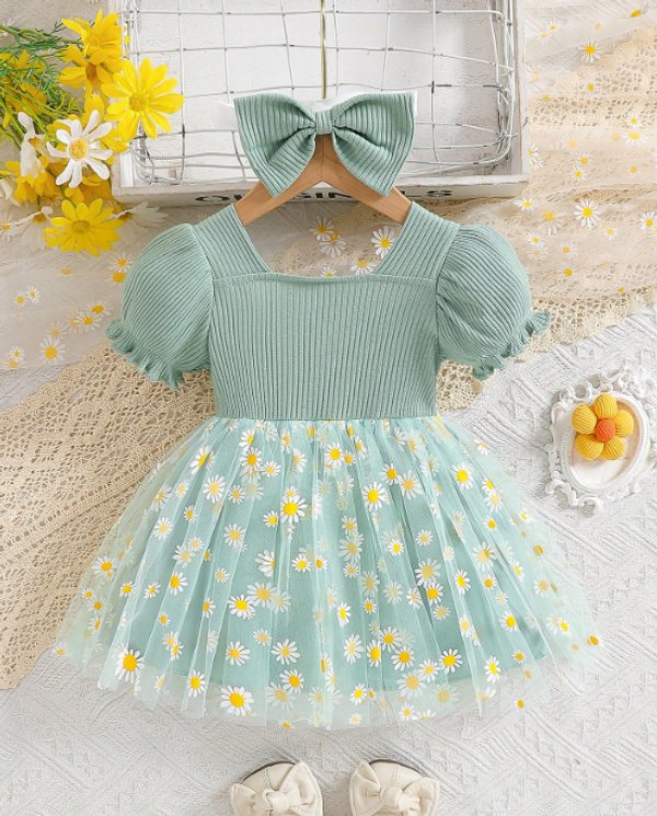 Vestido casual con estampado