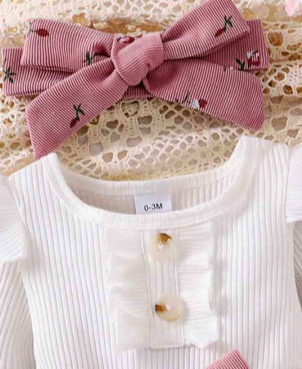 Set Encanto Floral Rosa