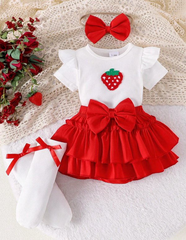 Conjunto Dulce Frutillita 馃崜