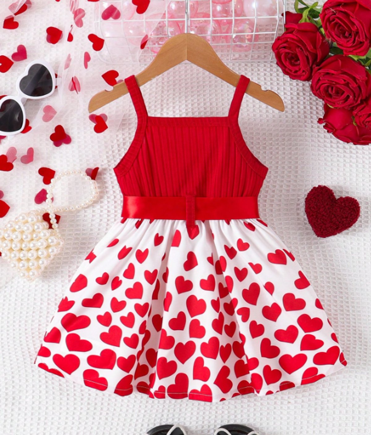 Vestido Lluvia de Corazones ❤️																			 - 2