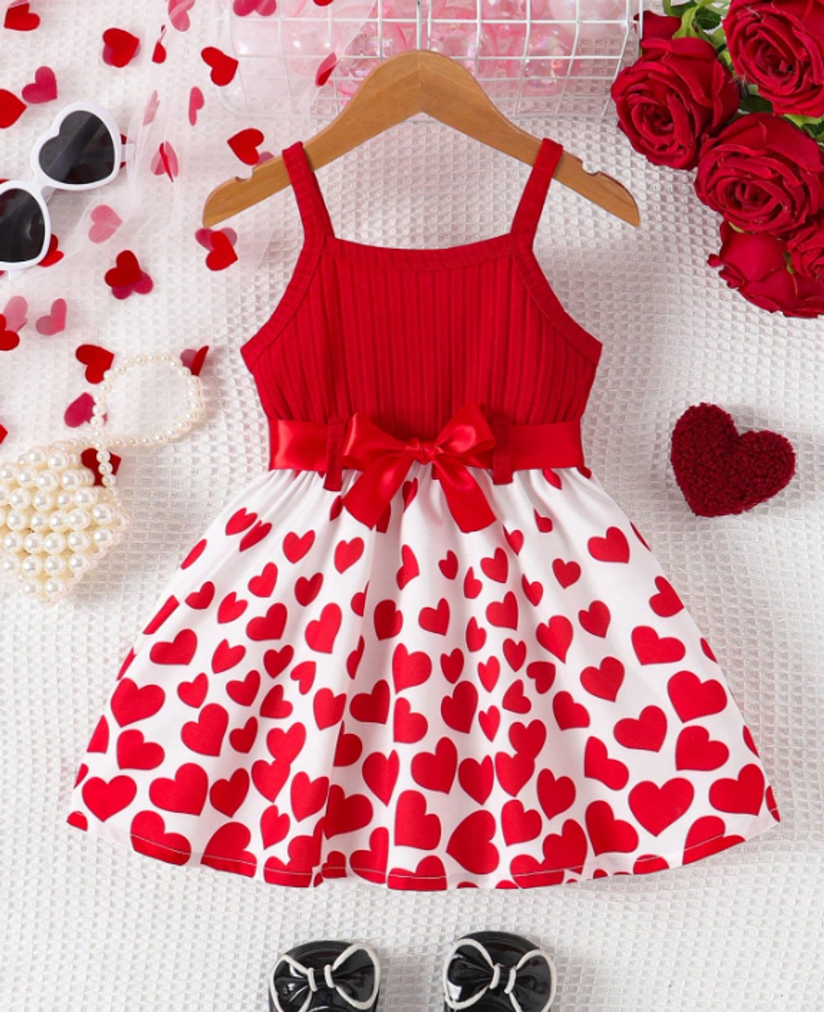 Vestido Lluvia de Corazones ❤️																			 - 3