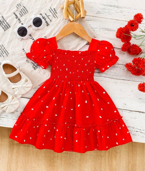 Vestido Encanto Carmesí ❤️