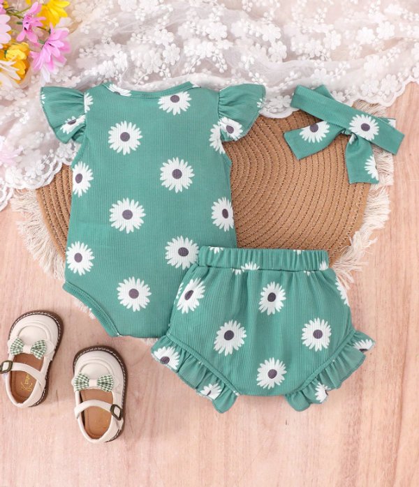 Conjunto Margaritas de Menta 🌼
