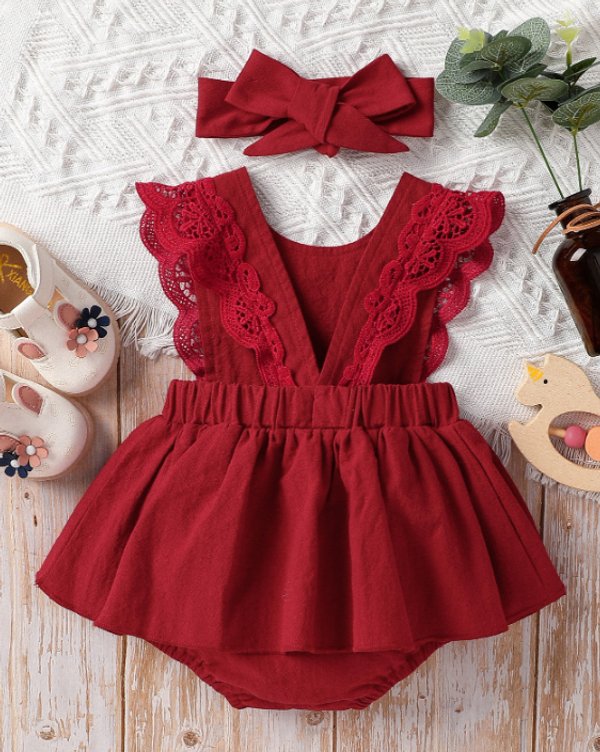 Body Vestido Encanto Borgoña ❤️