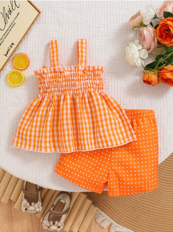 Conjunto Dulce Naranjita – 2 piezas 🍊