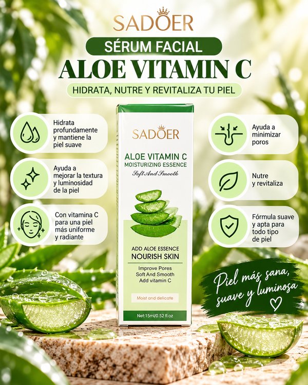 Combo Aloe Vera – Rutina Facial Hidratante + Sérum de Pestañas