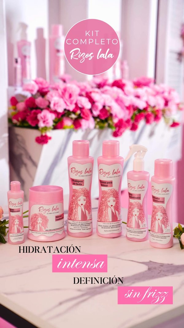 💕 Kit Completo Rizos Lala – Definición, Brillo y Vida