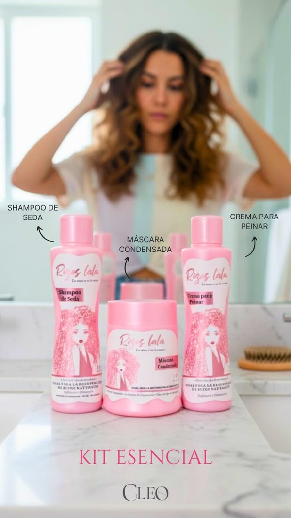 ✨ Kit Esencial Rizos Lala – Hidratación y Definición