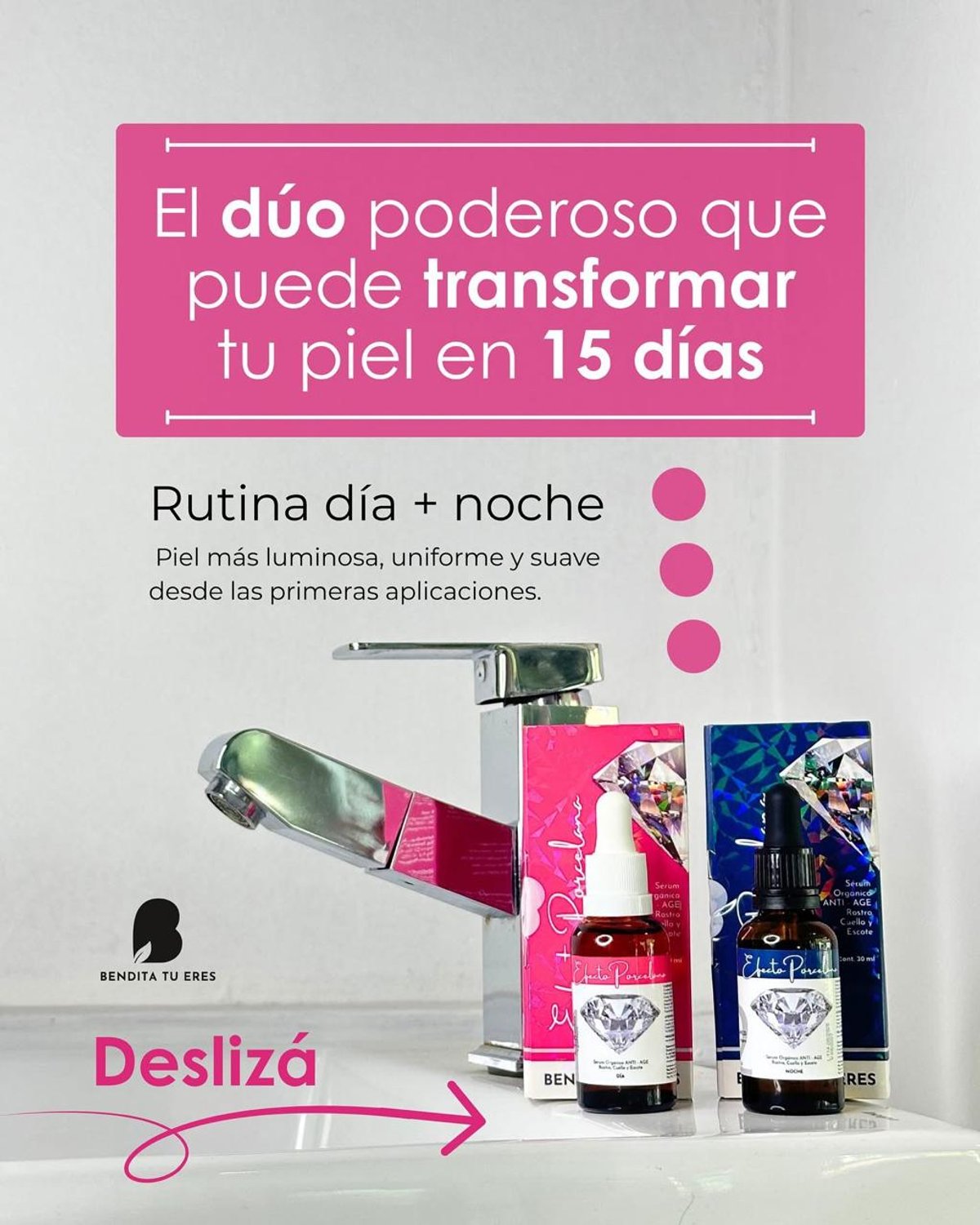✨ Pack Sérum Día + Noche – Rutina Completa 24H - 7