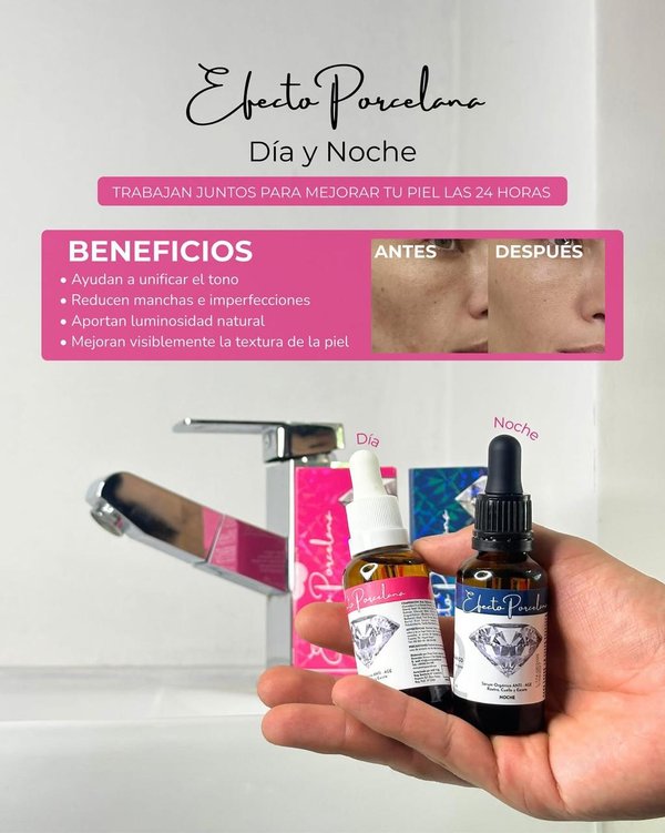 ✨ Pack Sérum Día + Noche – Rutina Completa 24H