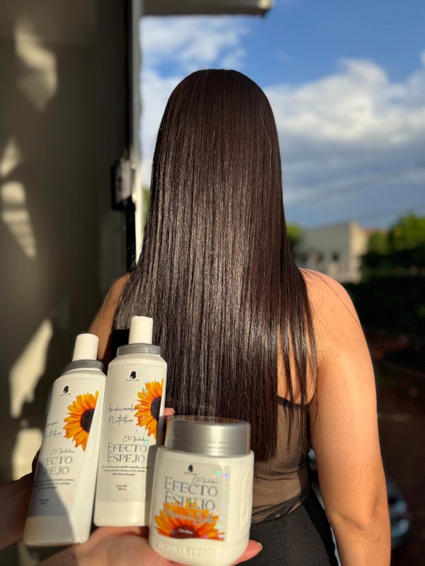 💎 Kit Efecto Espejo (Shampoo + Acondicionador + Máscara)