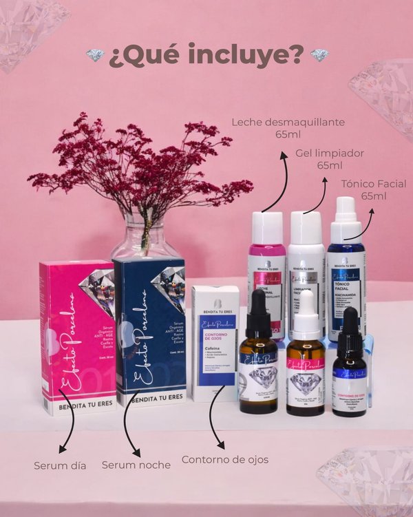 Kit Travel Efecto Porcelana Paraguay – Rutina Facial Completa para Piel Radiante