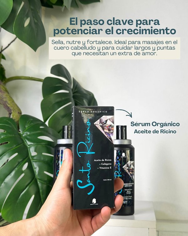 Kit Santo Ricino Paraguay – Crecimiento Capilar, Uñas y Pestañas