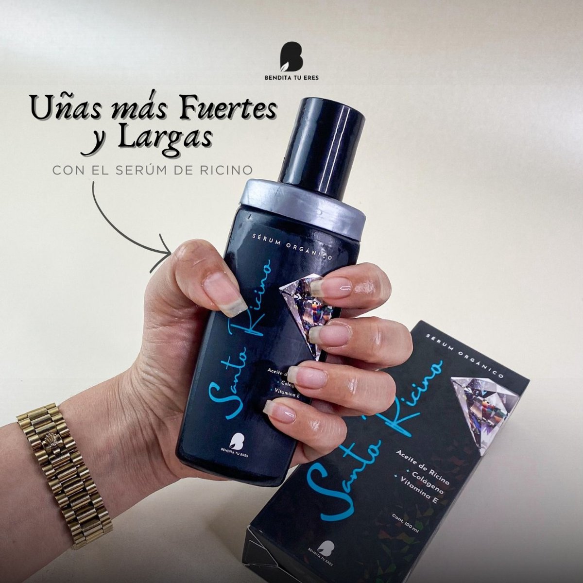 Kit Santo Ricino Paraguay – Crecimiento Capilar, Uñas y Pestañas - 6