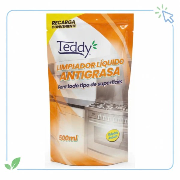 Limpiador líquido antigrasa Teddy Doypack  500 ml