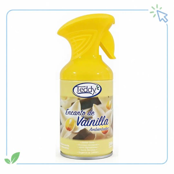 Ambientador Teddy Gatillo Botella 250 cm3 Función 5 en 1