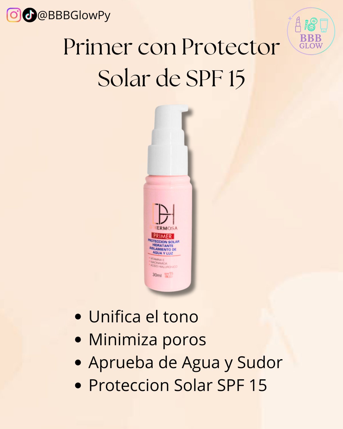 Primer Spf 15 Con Vitaminas