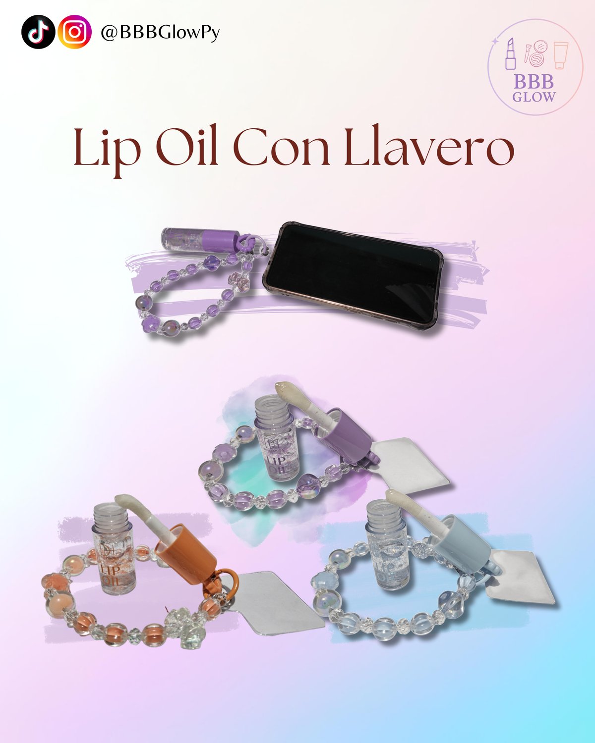 Lip Oli con llavero