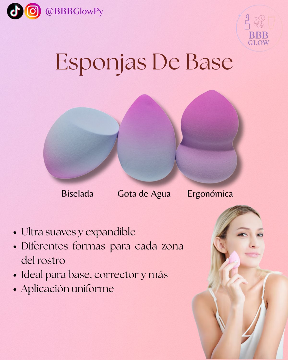Esponjas para Base