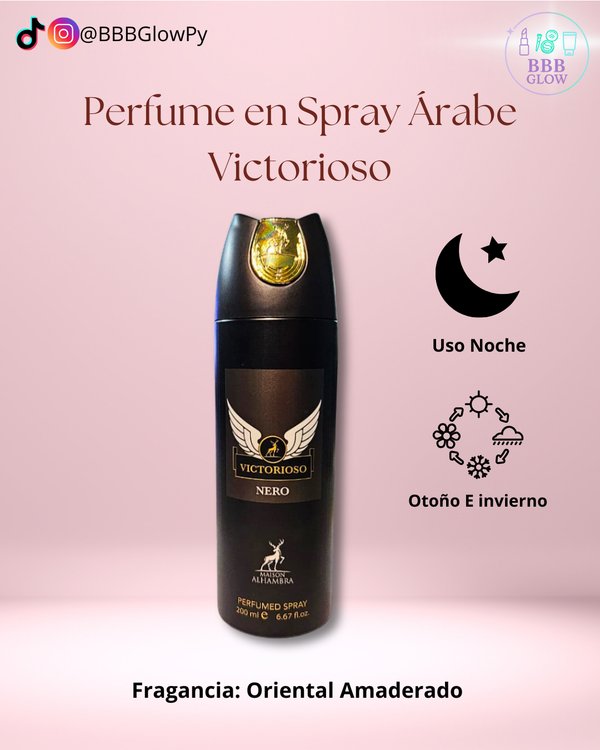 Perfume En Spray Victorioso Nero