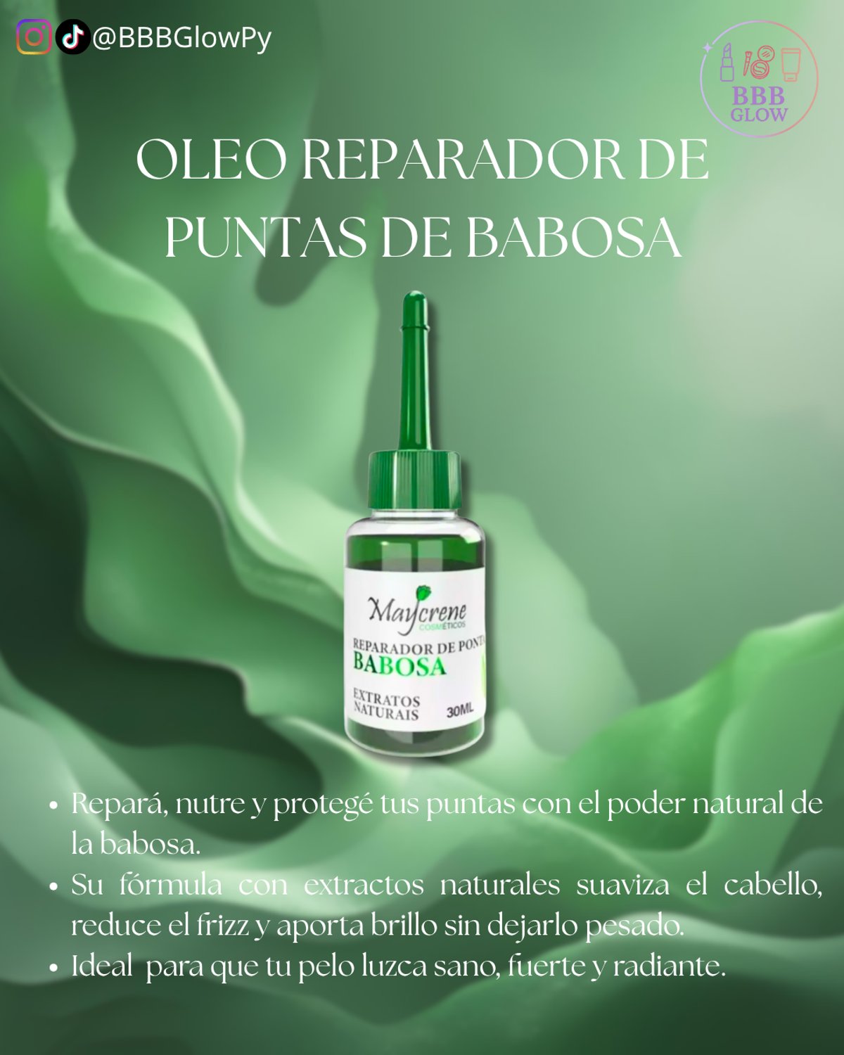 Oleo Reparador De Puntas De Babosa