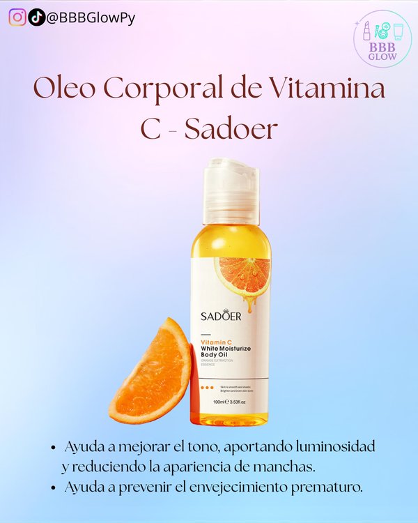 Oleo Corporal De Vitamina C Sadoer