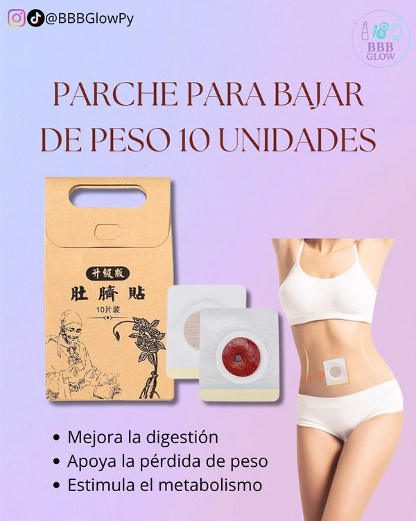 Parche Para Bajar De Peso 10 Unidades