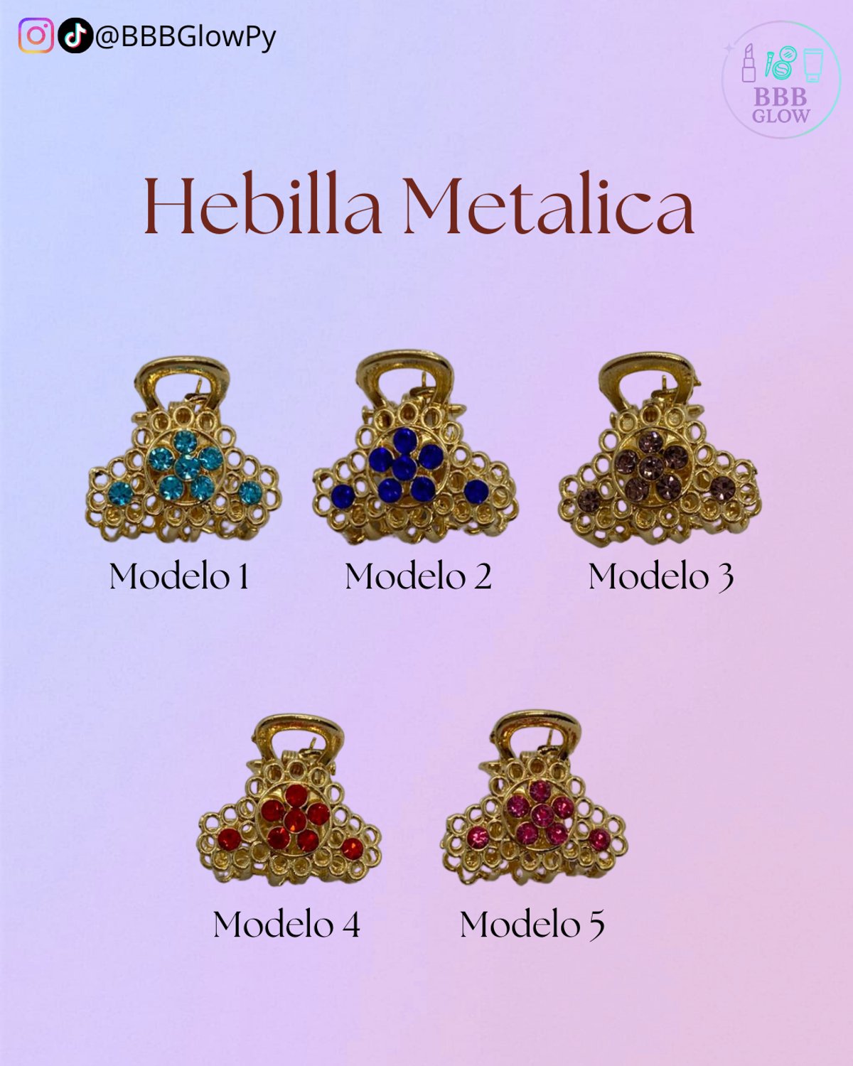 Hebilla De Metal Mediano
