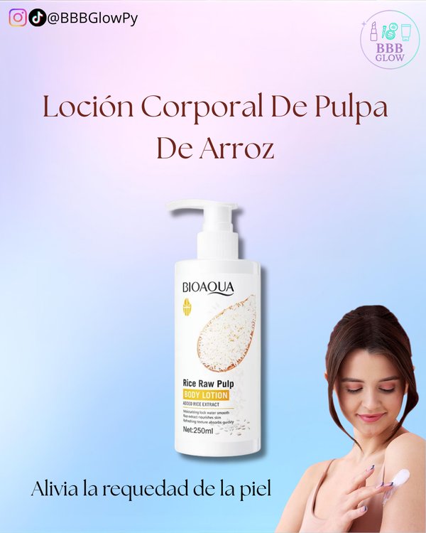 Locion Corporal De Arroz