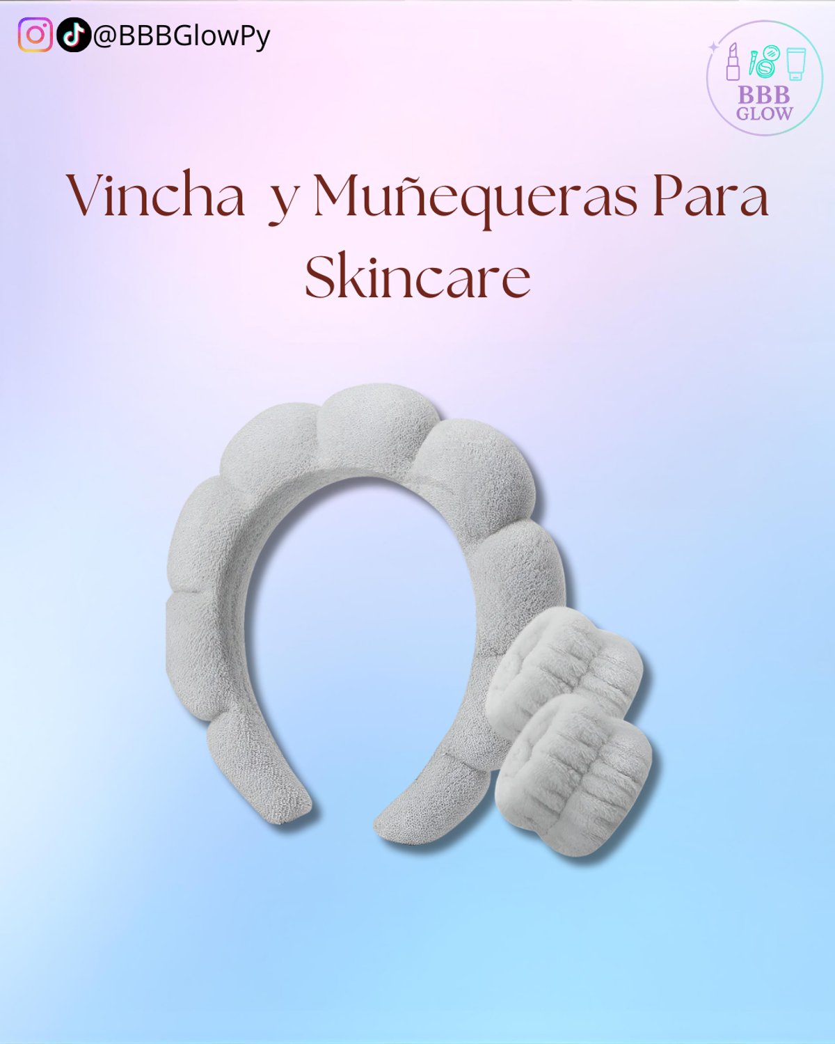 Vincha Griss Con Muñequera