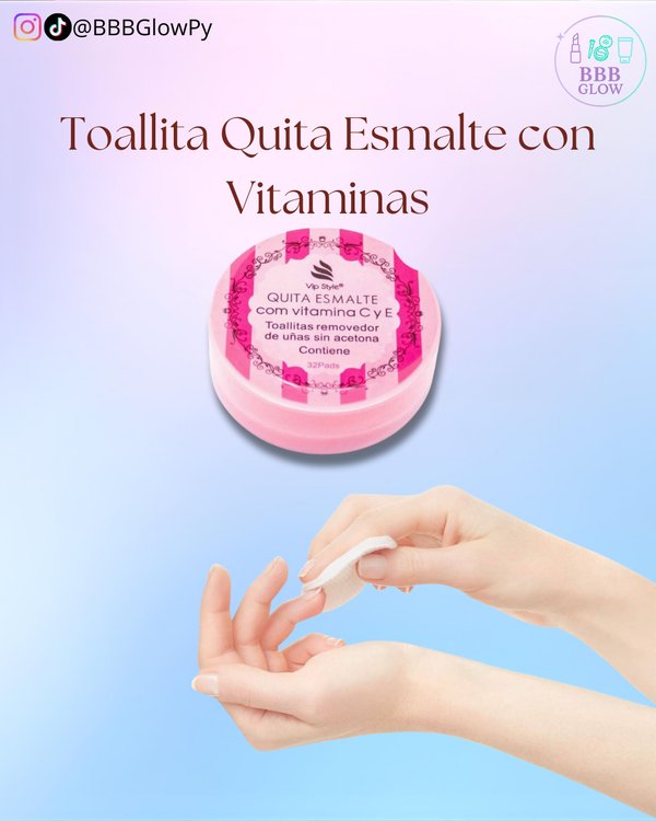 Quita Esmalte En Toallita