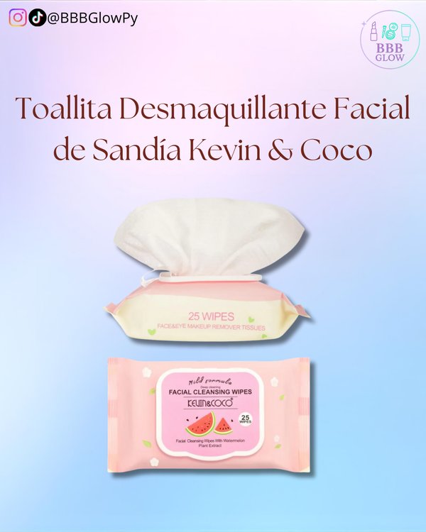 Desmaquillante De Sandia Kevin y coco