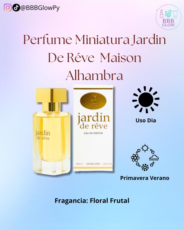 Perfume Miniatura Jardin De Réve