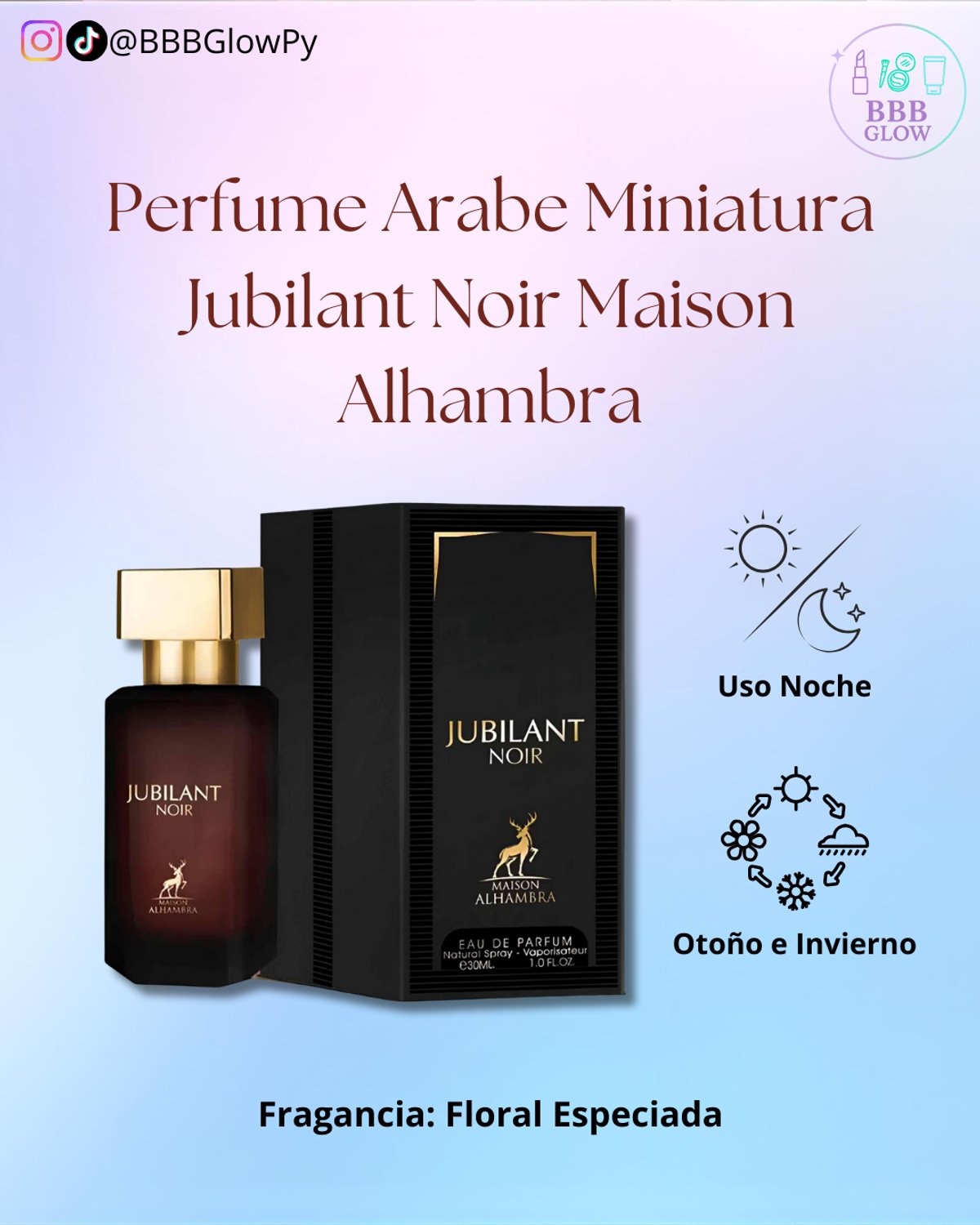 Perfume Miniatura Jubilant Noir