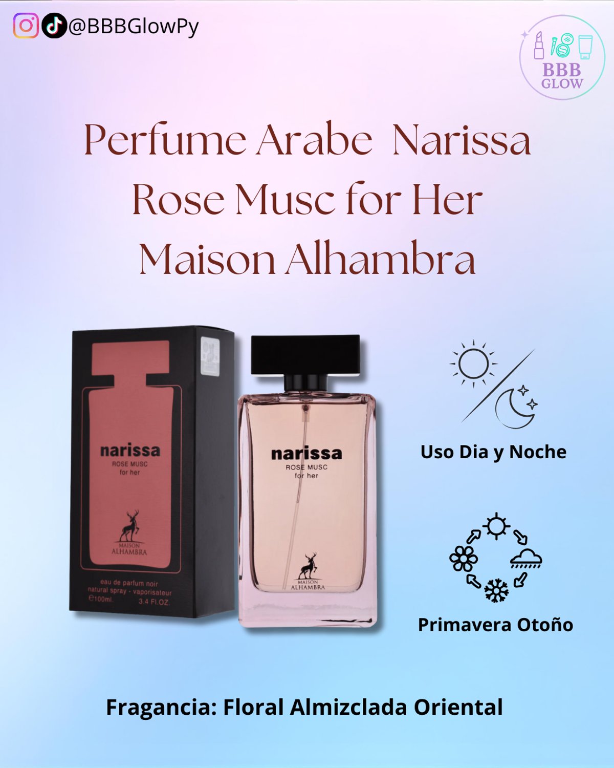 Perfume Narissa Rose Mouce For Her 100Ml