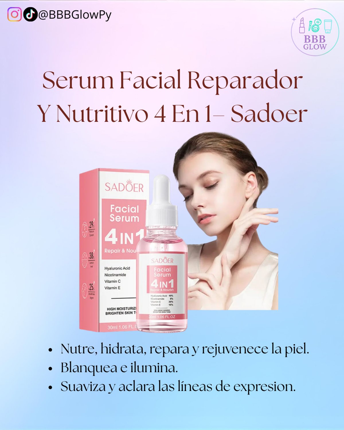 Serum Facial 4 En 1 