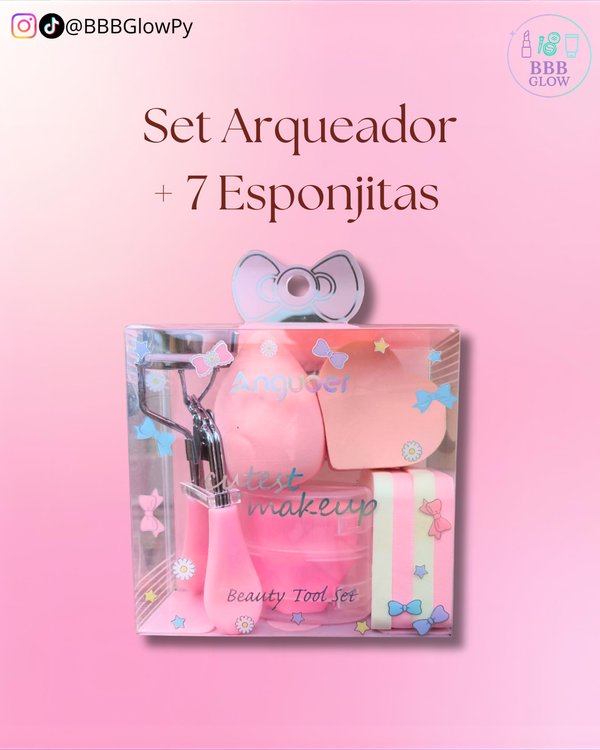 Set Arqueador + 7 Esponjitas 