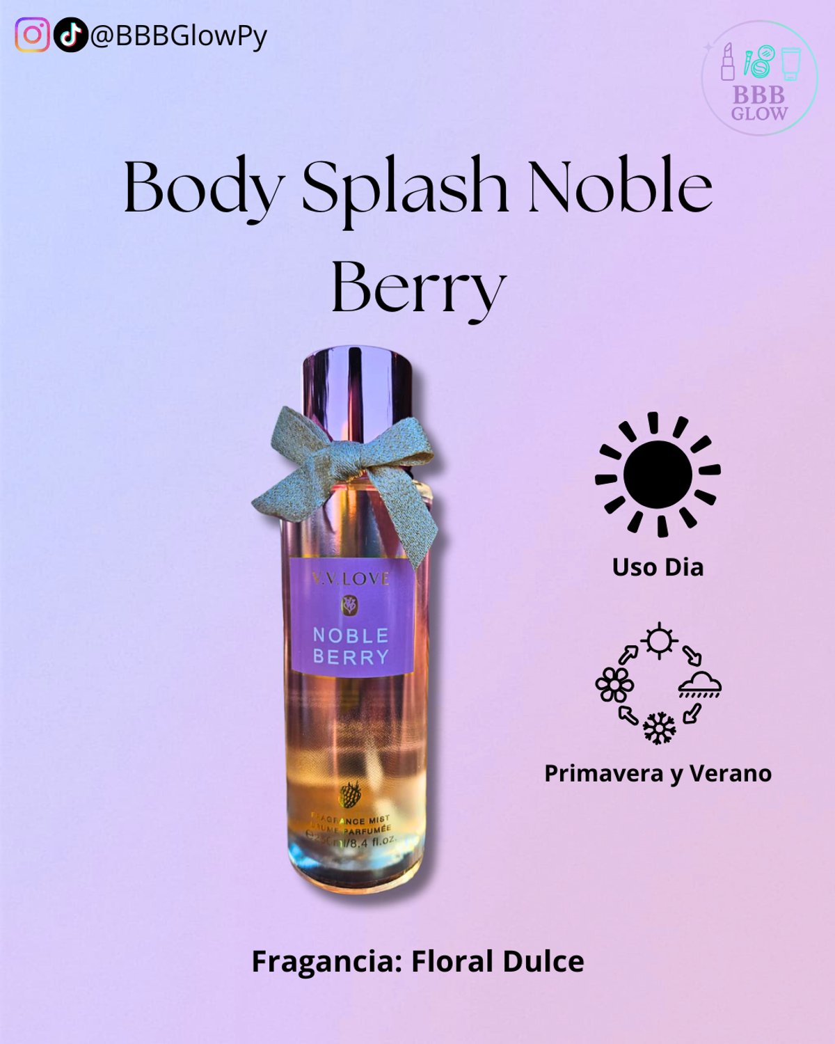 Body Splash Noble Berry