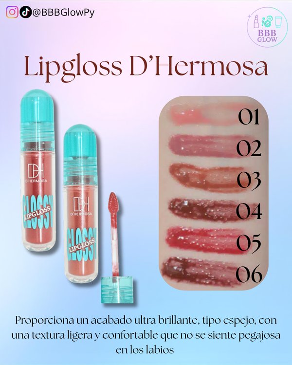 Lip Gloss Glossy D'Hermosa