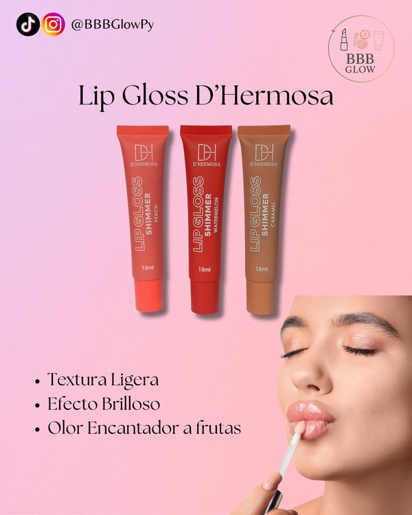 Lip Gloss Shimmer D’Hermosa