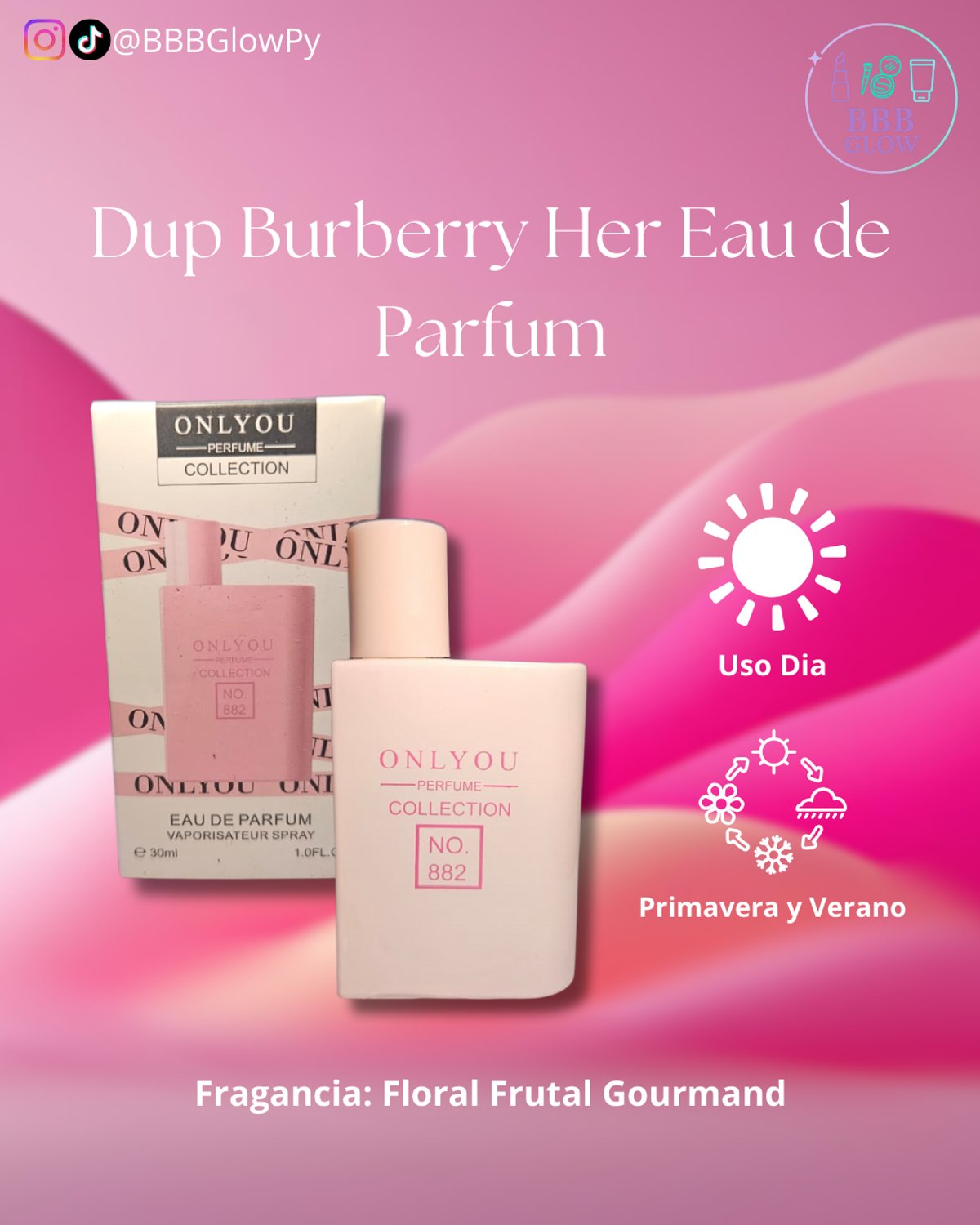 Perfume Miniatura Femenino Nro 882