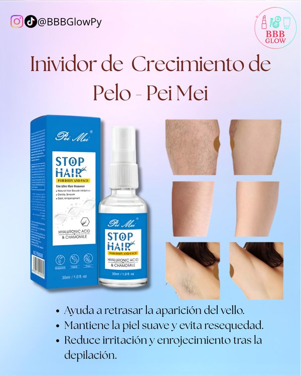 Inhibidor De Crecimiento De Vellos - Pei Mei