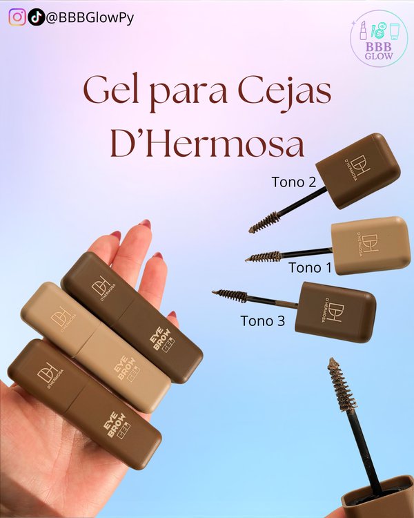 Gel Para Ceja Con Color