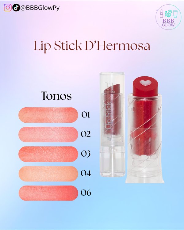 Lip Stick Con Corazoncito De Vaselina
