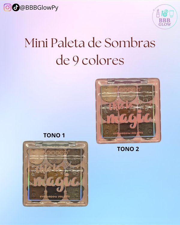 Paleta De Sombra De 9 Colores