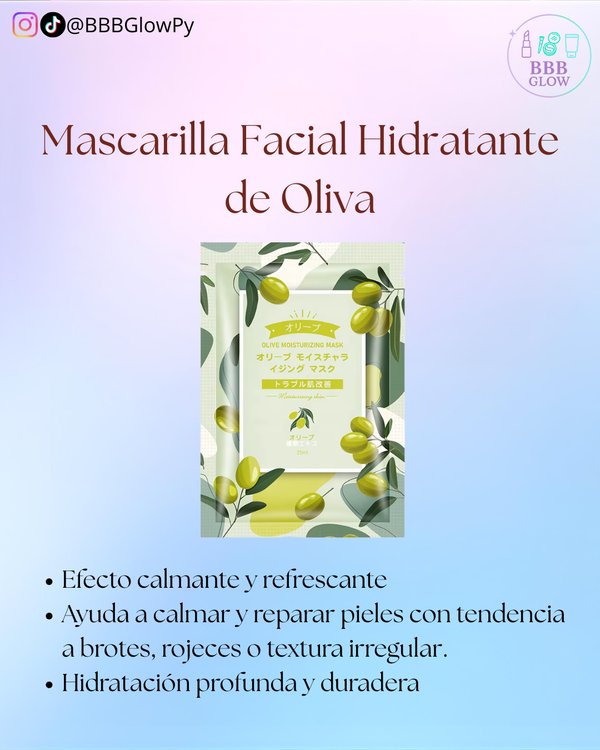 Mascarilla Facial De Oliva 